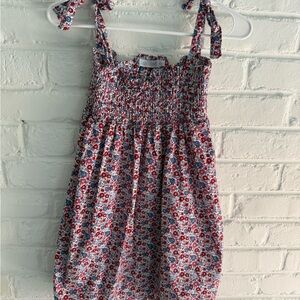 Lila and Hayes smocked floral dress